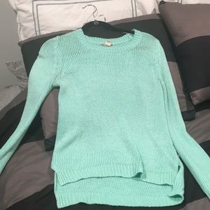 Mint green sweater